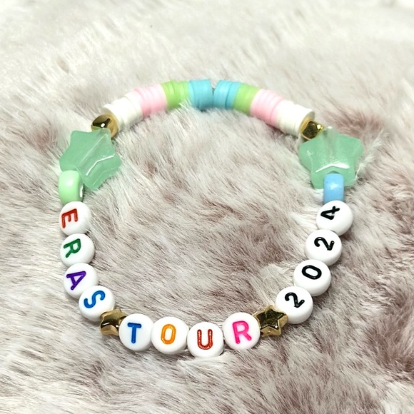 Glow In The Dark Taylor Swift Eras Tour Bracelet - Picture 7 of 8